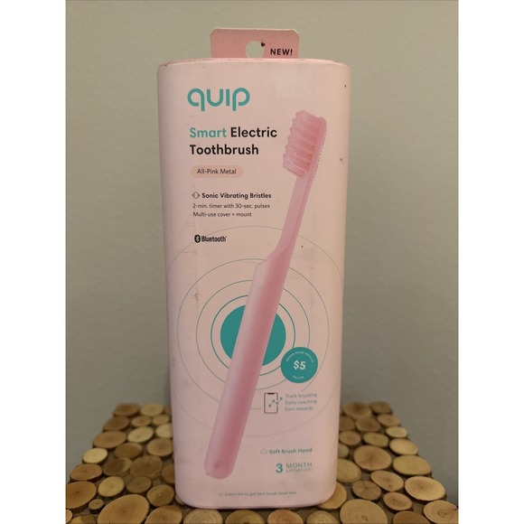 Quip Other - New quip‎ Smart Electric Toothbrush All-Pink Metal Bluetooth Soft Brush Head